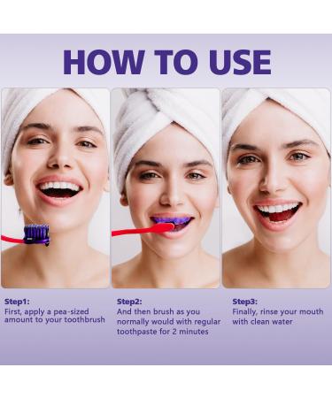 Color Corrector Purple Toothpaste - Professional Teeth Whitening Gel 30ml | International Shipping Available - Buy Online on GoSupps.com