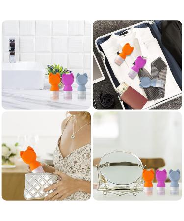 Buy LlGleu 3-Piece Silicone Travel Bottles - 70ml Leak-Proof Refillable Set for Shampoo Conditioner & Toiletries - Portable Travel Containers - Buy Online on GoSupps.com