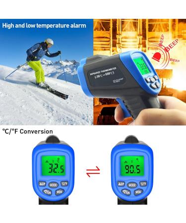 Buy Infrared Thermometer for Baby & Adult - LCD Contactless Body Thermometer for Accurate Temperature Measurement | Fast International Shipping - Buy Online on GoSupps.com