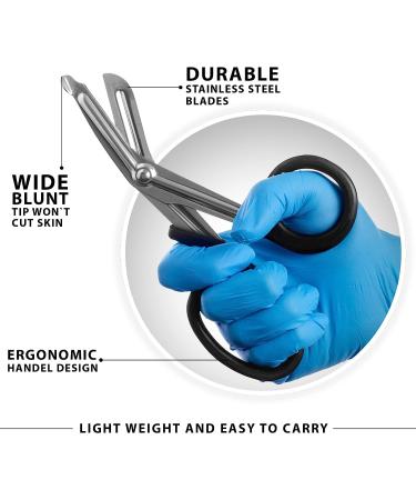 11pcs Heavy Duty EMT Trauma Shears - Rainbow Colors | Ideal for EMS, Nurse, Medic, Police & Firefighter - Cuts Through Anything Easily - Buy Online on GoSupps.com
