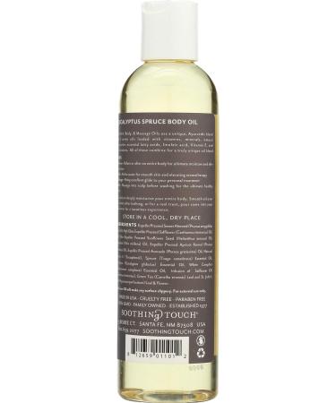 Soothing Touch Eucalyptus Bath & Body Massage Oil 8 oz - Peppermint Rosemary Blend - Buy Online on GoSupps.com