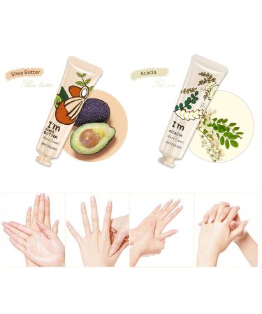 BONNIESTORE 10 Pack Fruits Fragrance Hand Cream - Moisturizing Hand Care Set for Women - Travel Gift with Aloe and Vitamin E - 30ml - Buy Online on GoSupps.com
