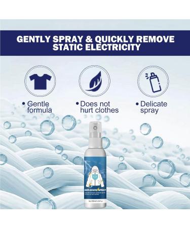 KOAHDE Static Eliminator Spray Anti Static Spray Clothes Static Remover for Clothes Travel Anti Static Spray Reduce Static for Clothes Static Cling Remover Anti Static Spray for Clothes 100ML - Buy Online on GoSupps.com