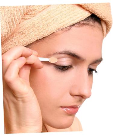 MAGICLULU 50pcs Double Ended Eyeshadow Brush Eyeshadow Cosmetic Eye Makeup Tools Eyeshadow Plastic Sticks Eyeshadow Makeup Sticks Eyeshadow Sticks Eyeshadow Makeup Accessories - Buy Online on GoSupps.com