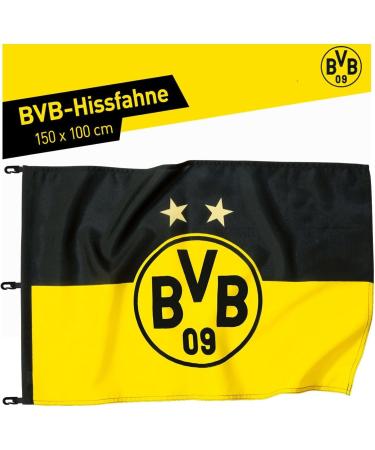 Shop Borussia Dortmund BVB Flag - One Size | International Shipping Available - Buy Online on GoSupps.com