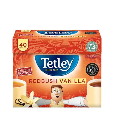 Tetley Tetley Redbush And Vanilla 40S 100G