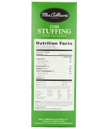 Mrs. Cubbison's Stuffing Mix  Herb Seasoned  10 oz - Buy Online on GoSupps.com