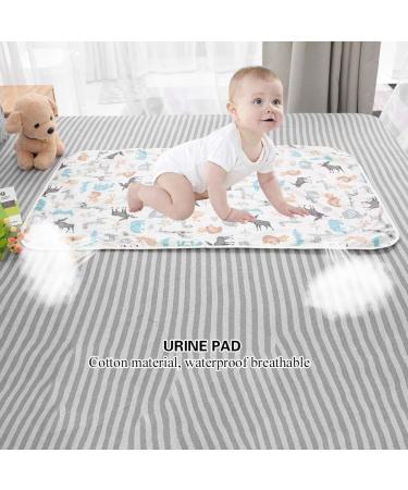 Urine Pad 75 * 120cm 3-Layer Cotton Waterproof Baby Mat for Baby Carriage or Bed - #3 - Buy Online on GoSupps.com