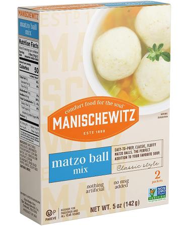 Manischewitz Matzo Ball Mix (Kosher For Passover) 5 oz - 2 Pack - Buy Online on GoSupps.com