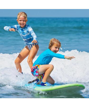 Comfyouth Fast Drying Water Shoes for Kids | Aquasqua Beach Shoes | Summer Slippers EU 24/25 - Blue Octopus Design - Buy Online on GoSupps.com