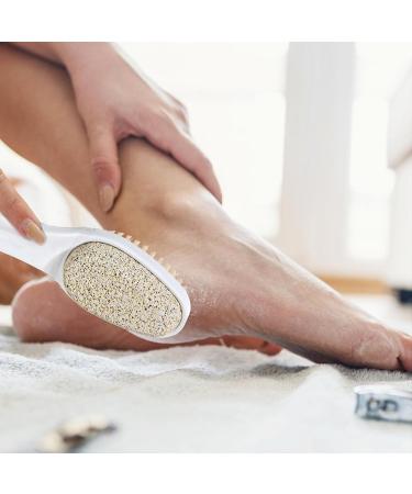 Buy 2 in 1 Foot Pumice Stone Brush - Exfoliator & Scrubber for Dead Skin & Callus Remover | International Shipping Available - Buy Online on GoSupps.com