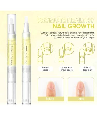 Cuticle Oil Natural Ingredients Nail Nutrient Oil Pen for Nail Growth Care Cantaloupe Nail Treatments Prevent Pen Dry Cracking Deep Nourishment Pen for Ideal Gifts color05 - Buy Online on GoSupps.com