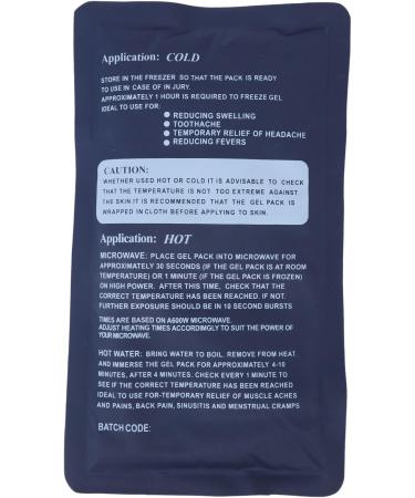 Ice Packs Hot and Cold Ice Packs Dual Use Easy to Use All in One for Your Knee (Dark Blue) - Buy Online on GoSupps.com