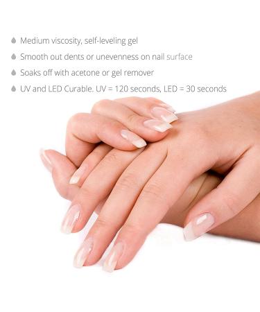 IN.HYPE Rubber Base Coat UV/LED Curable - Elastic Soak Off Formula - Buy Online on GoSupps.com