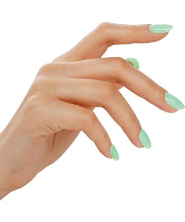 Bluesky Gel Nail Polish Mental Mint A047 Light Green Long Lasting Chip Resistant 10 ml (Requires Drying Under UV LED Lamp) - Buy Online on GoSupps.com