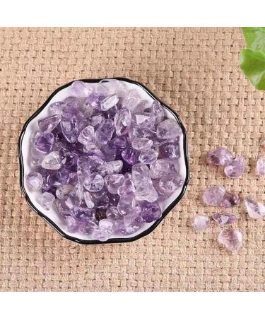 Natural Crystals and Stones 100g Purple Amethyst Quartz Stone Gravel 9mm-15mm for for Decoration kaixun - Buy Online on GoSupps.com