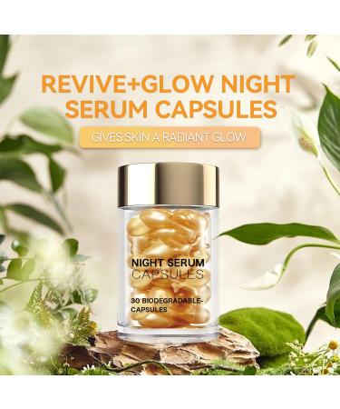 60PCS Vitamin C Facial Capsules | Hydrating & Repairing Serum for Glowing Skin | Moisturizing Glycerin & Anti-Aging Hyaluronic Acid Shop Now - Buy Online on GoSupps.com