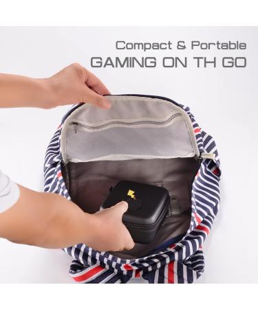 Tombert Hard-Shell Carrying Case for PTCG Trading Cards - Holds 400+ Cards - Perfect Gift for Boys - Fits Magic MTG and PTCG - Black Pika - Buy Online on GoSupps.com