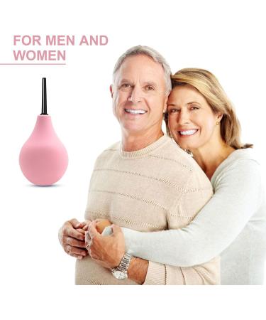 Skhaovs 225ml Silicone Enema Kit - Reusable Intestinal Cleanser for Men & Women with 2 Soft Nozzles - Comfortable & Easy to Use - Buy Online on GoSupps.com