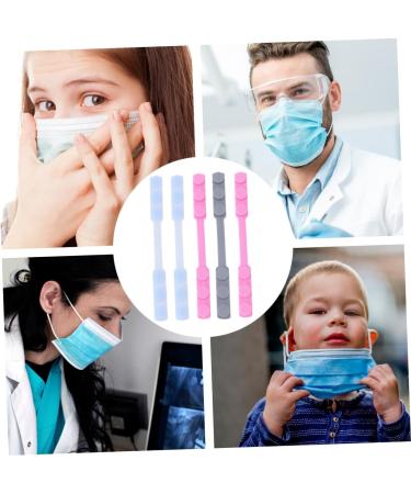 Buy Solustre Ear Hooks (5 Pack) - Adjustable Mask Extenders for Comfort & Hearing Protection | Anti-Slip Decubitus Mask Extensions - Buy Online on GoSupps.com