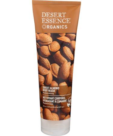 Desert Essence Organics Almond Body Wash Hydrating 8 Oz