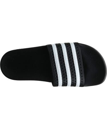 adidas Men's Adilette 11 Black/White/Black Slides - Comfort and Style | Shop Now - Buy Online on GoSupps.com