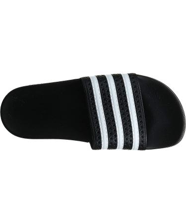 adidas Originals Men's Adilette Slide Sandal 10 - Black/White - Stylish Comfort - Buy Online on GoSupps.com
