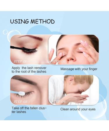 Cluster Lash Glue Remover 5ML | DIY Easy Removal for Cluster Eyelashes | Nourishing Oil Texture | Self-Use Lash Remover - Buy Online on GoSupps.com