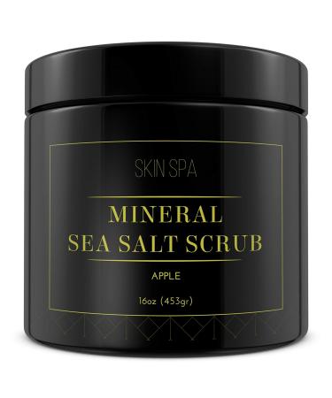 Mineral Sea Salt Scrub - Apple 16oz (453gr)