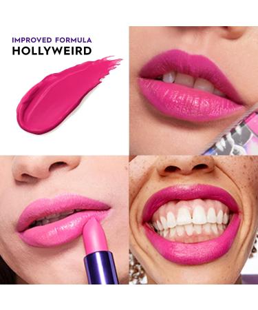 URBAN DECAY Vice Hydrating Lipstick - 35 Shades - Longwearing & Moisturizing Lip Color - Hollyweird (Bright Punk Pink) - 0.11 Oz - Buy Online on GoSupps.com