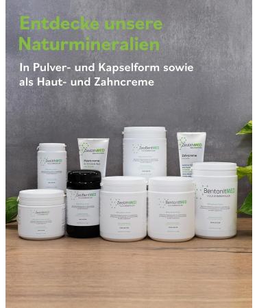 Zeolite Med Detox Powder 400g - Pharmacy Quality for Heavy Metal Detox & Intestinal Cleansing - Buy Online on GoSupps.com