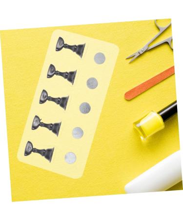 2 Sets Nail Checkerboard Accessories Magnet Japanese 2.5x1.4x1.4cm Black - Buy Online on GoSupps.com