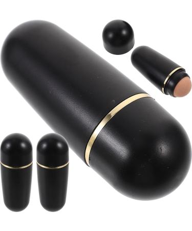 Balles Absorbantes D huile Visage Pierre Volcanique 4 Pi ces Mini Taille Contr le S bum Pores pour Soin Peau Quotidienne