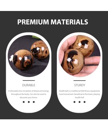 Beavorty Jade Massage Balls - 2 pcs Hand Exercise & Stress Relief for Seniors | Random Color - Buy Online on GoSupps.com