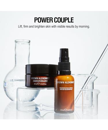 Grown Alchemist Regenerating Night Cream 40ml Anti-Aging Moisturizer for Firming Collagen Boost & Wrinkle Reduction Green Tea & Grape Seed Oil - Buy Online on GoSupps.com