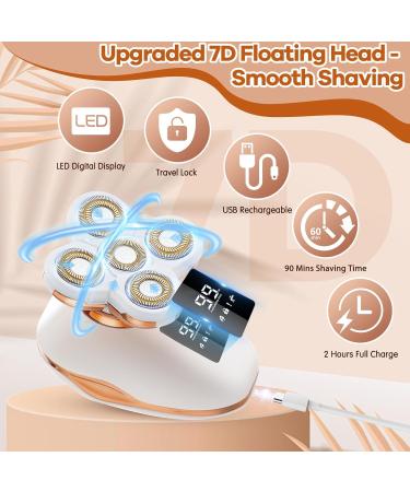 Buy Electric Razors for Women 5D Facial Hair Removal & 5-in-1 Wet/Dry Bikini Trimmer - Rechargeable Painless Grooming Kit - Buy Online on GoSupps.com