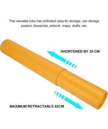 Milisten Poster Tube Portable Expandable Blueprint Drafting Document Art Storage Hard Tube Calligraphy Painting Tubes Paper Drawing Mailing Tubes B 35X6cm - Buy Online on GoSupps.com