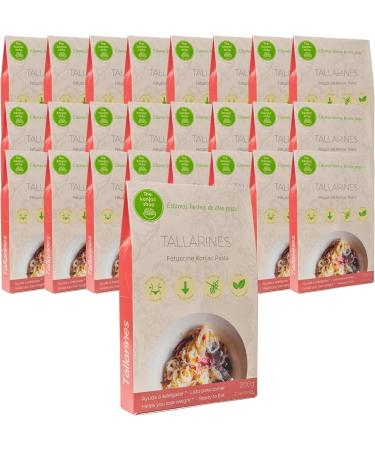 The Konjac Shop The Konjac Shop - Konjac Tagliatelle 270g - Gluten Free - Low Calorie & Carb - Ideal for Keto Vegan LowCarb (Pack of 25)