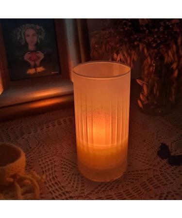Sensual Ylang-Ylang Aromatherapy Candle in Crystal Glass - Natural Soy Wax for Spiritual Growth & Well-Being - Buy Online on GoSupps.com