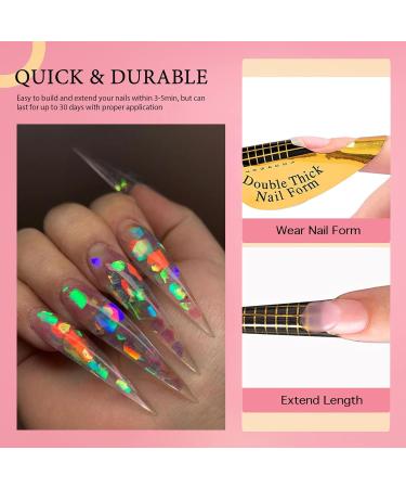 Rechoo Builder Gel- 15ML Clear Nail Gel for Extension and Construction - Transparent Formula - Buy Online on GoSupps.com