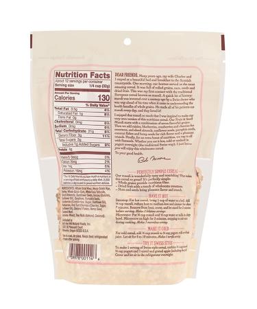 Bob's Red Mill Fruit & Seed Muesli - 2 Pack (14oz each) - Healthy Breakfast Cereal - Buy Online on GoSupps.com