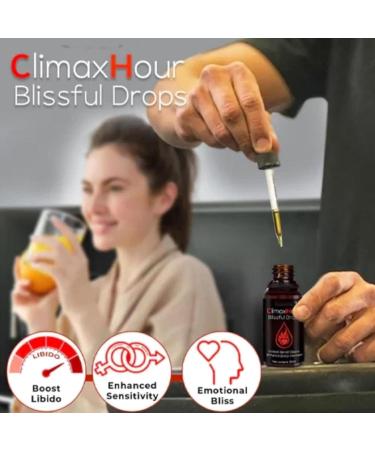 GFOUK Climaxhour Blissful Drops - Ultimate Secret Happy Drops for Strong Men (3PCs) | Enhance Performance & Boost Confidence - Buy Online on GoSupps.com