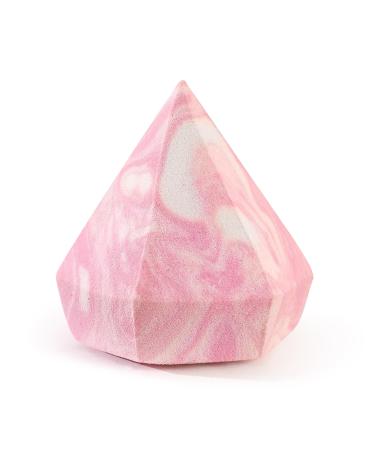 Sonnorel Make Up Sponge Diamond Shape Multicoloured BlenderBeauty Sponge Foundation Make-Up Sponge Flawless for Liquid Cream and Powder (Bean Paste Red)