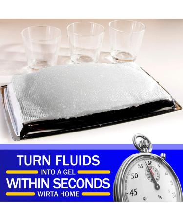 Wirta Home Super Absorbent Pads for Bedside Commode Liners 50 Count - Odor-Free Sleep - Disposable and Easy Cleanup - Buy Online on GoSupps.com