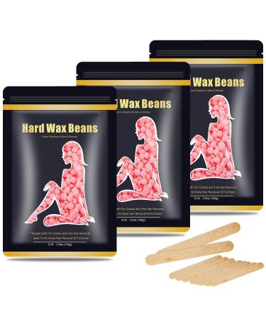 Hard Wax Beads for Hair Removal, Waxing Beads For Brazilian Waxing, Wax  Beans For Sensetive Skin,