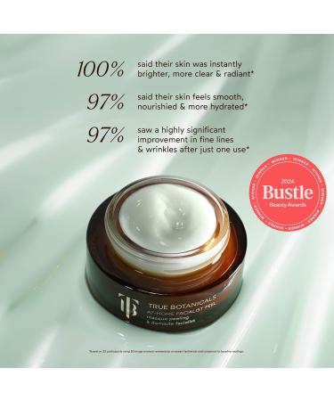 True Botanicals Facialist Peel | Non-Toxic Cruelty-Free Exfoliating Mask | Hydrate + Soothe Skin | MADE Safe (1 fl oz - Buy Online on GoSupps.com
