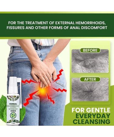 30ml Natural Herbal Hemorrhoids Spray-Hemorrhoids Ointment Treatment Spray for Hemmoroid Anus Prolapse Anal Fissure - Buy Online on GoSupps.com