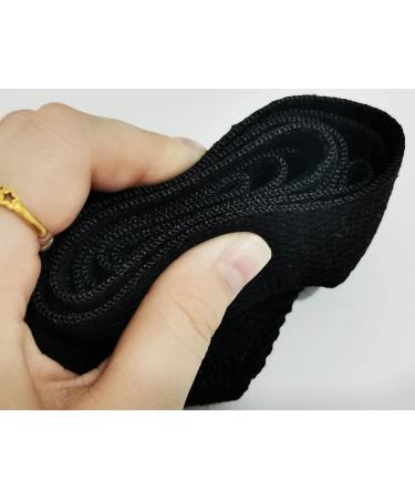 Adjustable Yoga Mat Shoulder Straps - Durable Cotton Sling for Easy Carrying (Black) - Buy Online on GoSupps.com