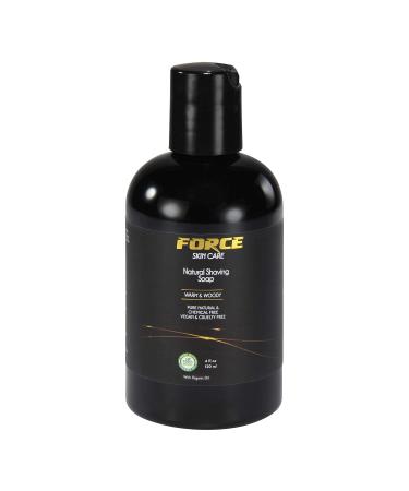 Natural Shaving Gel | Organic Moisturizing Blend | Warm & Woody Fragrance | International Shipping - Buy Online on GoSupps.com