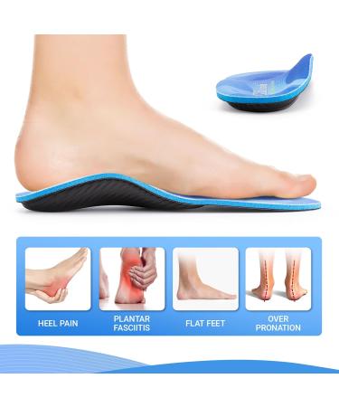 Buy PCSSole Orthopedic Insoles for Work Leisure & Sports - Flat Feet & Plantar Fasciitis Relief for Men & Women | EU38-39 (25cm) - Comfort & Support - Buy Online on GoSupps.com